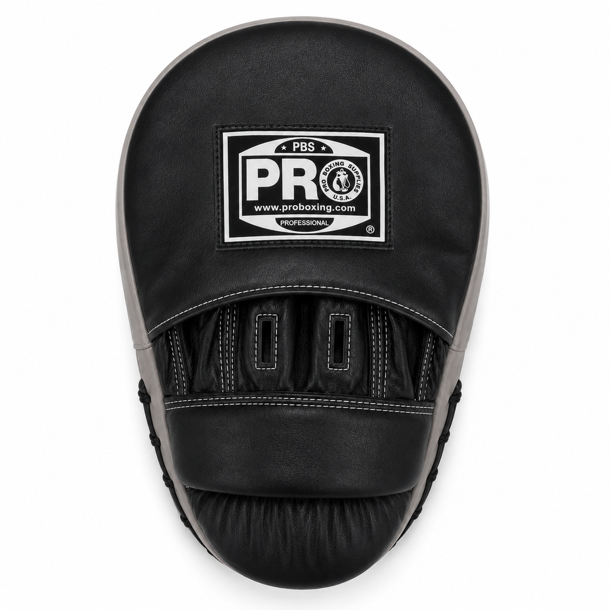 ProBoxing® Deluxe Focus Mitts - Black & Grey Trim