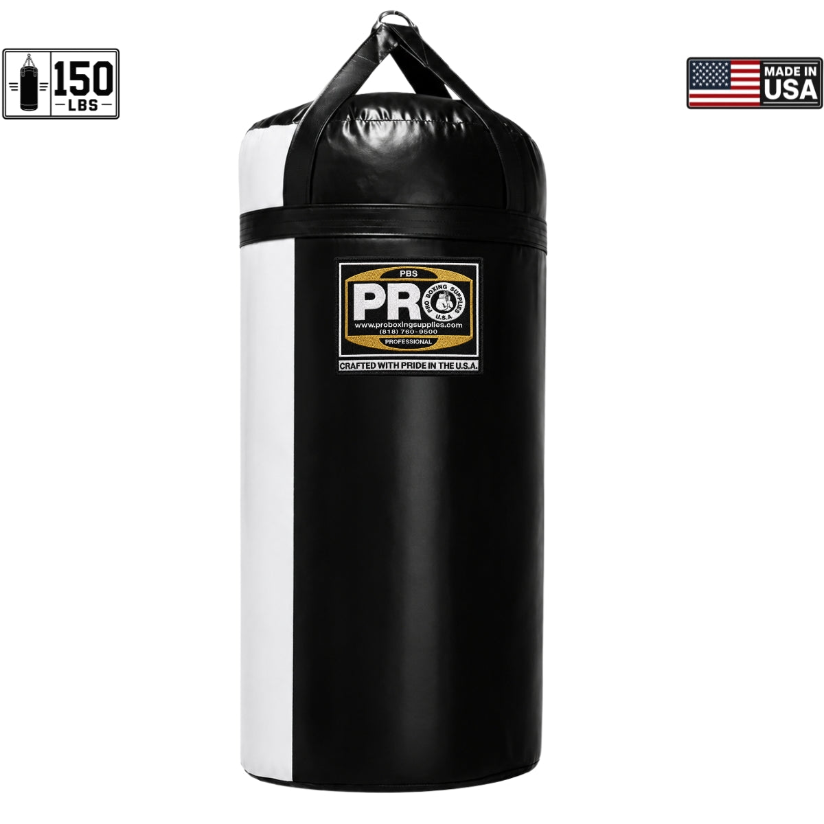 ProBoxing® 150 LBS Heavy Punching Bag (Two-Tone)