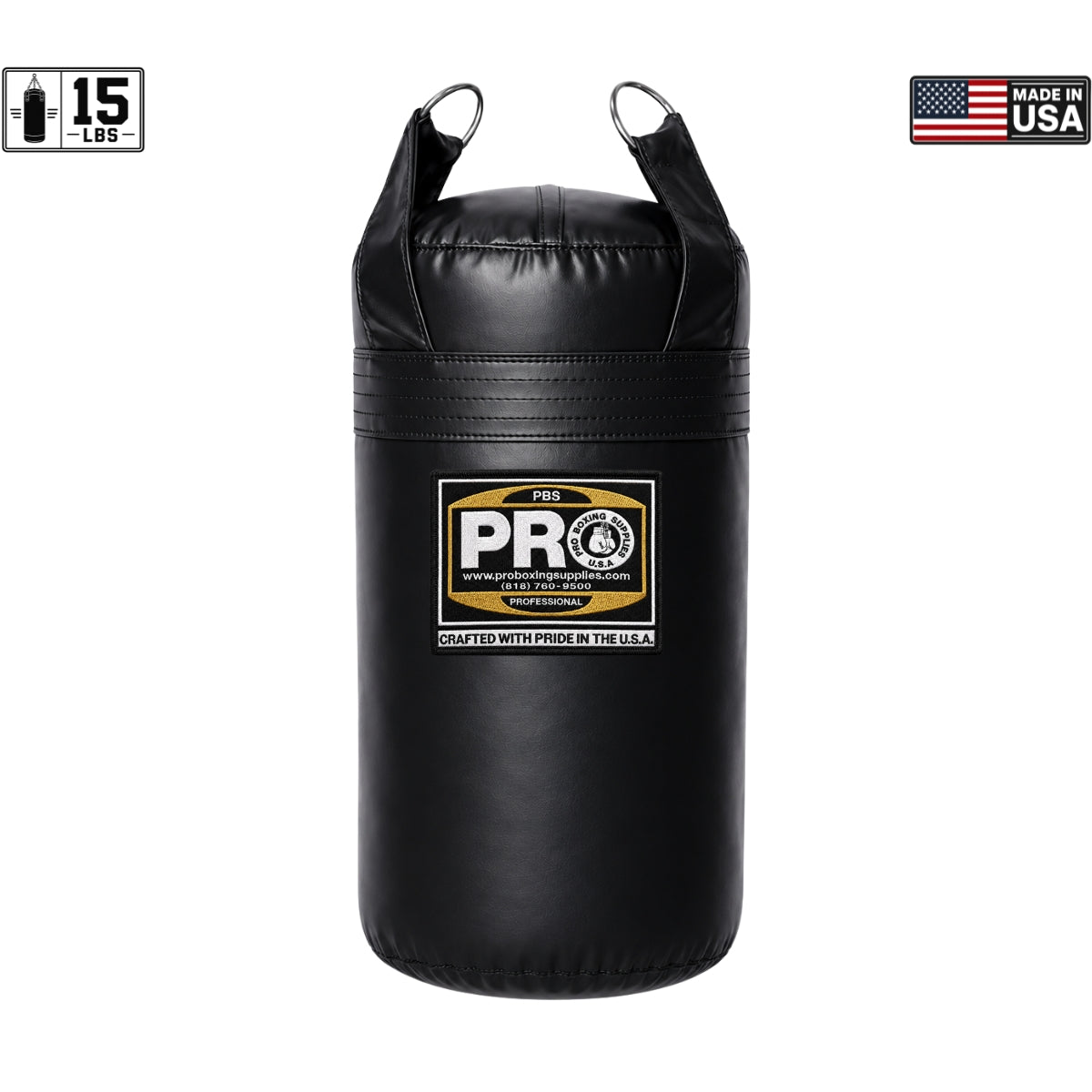 ProBoxing® 15 LBS Heavy Punching Bag - Red
