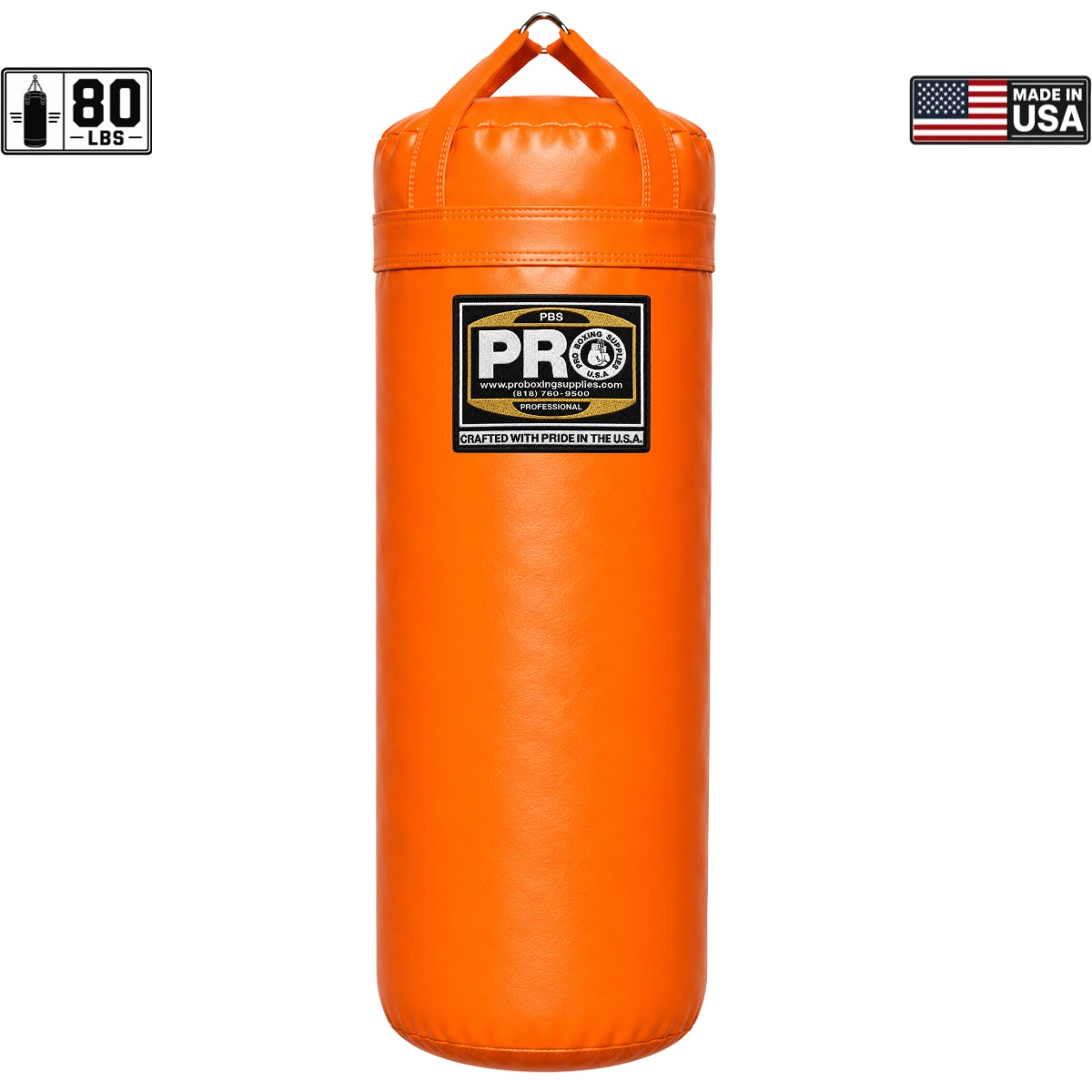 ProBoxing® 80 LBS Heavy Punching Bag - Pink