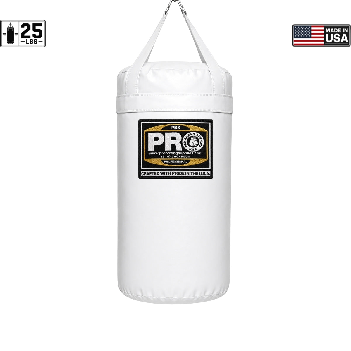 ProBoxing® 25 LBS Heavy Punching Bag - Lime Green