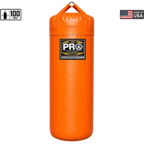 ProBoxing® 100 lbs Heavy Punching Bag - Grey