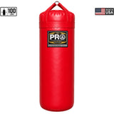 ProBoxing® 100 lbs Heavy Punching Bag - Grey