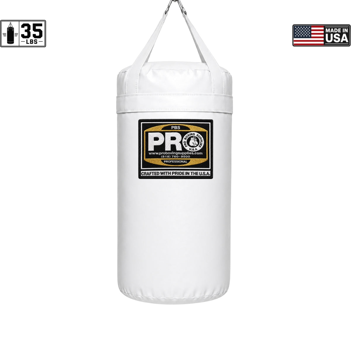 ProBoxing® 35 LBS Heavy Punching Bag - Blue