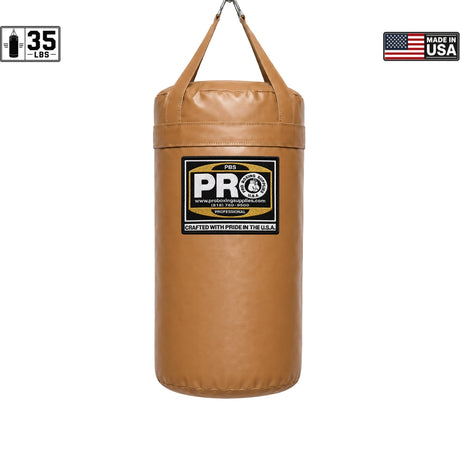 ProBoxing® 35 LBS Heavy Punching Bag - Yellow