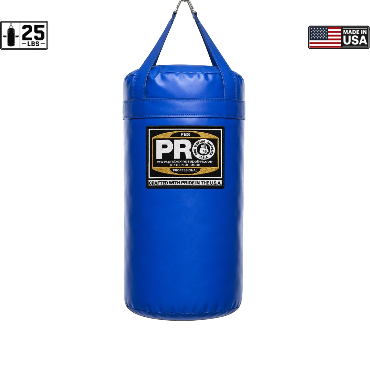 ProBoxing® 25 LBS Heavy Punching Bag - Lime Green
