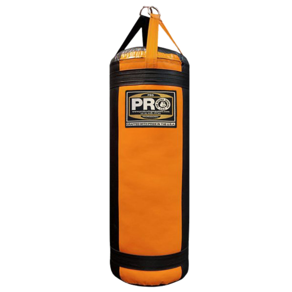 ProBoxing® Heavy Punching Bag (4.5 FT Tall) - Orange & Black