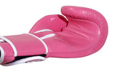 (NEW) Casanova® Boxing Professional Hook & Loop Boxing Gloves - Pink