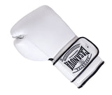 (NEW) Casanova® Boxing Professional Hook & Loop Boxing Gloves - White