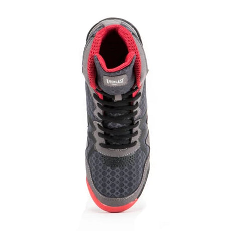 Everlast PIVT Low Top Boxing Shoes - Grey & Black