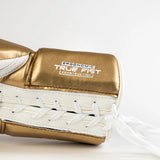 RS100 Professional Sparring Gloves - White & Gold