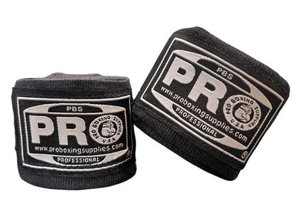 ProBoxing® Boxing Handwraps 180" - Black