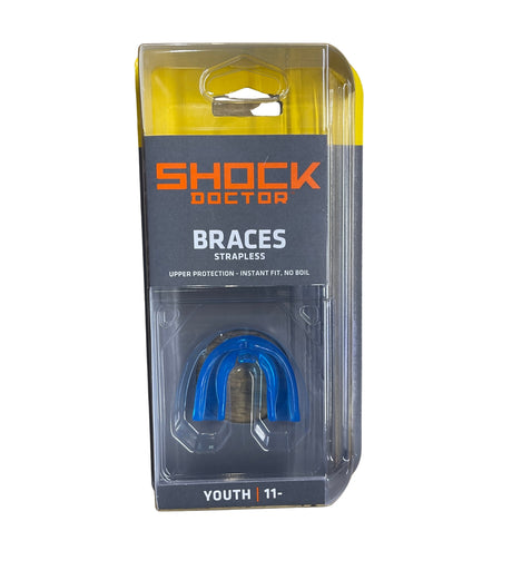 Shock Doctor - Braces Mouthguard Strapless - Blue