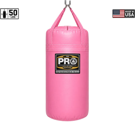 ProBoxing® 50 lbs Heavy Punching Bag - White