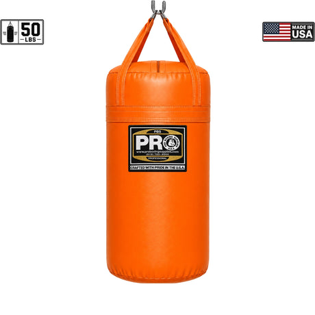 ProBoxing® 50 lbs Heavy Punching Bag - White