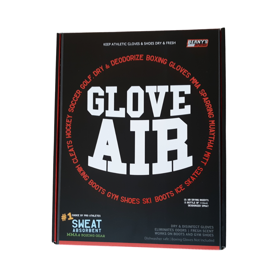 GLOVE AIR Boxing Glove Dryer Kit with Cleaning Spray