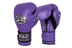 ProBoxing® Series Gel Velcro Gloves - Purple