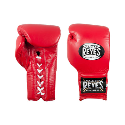 Cleto Reyes Traditional Lace Gloves - Red