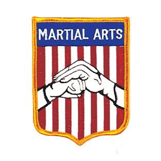 Martial Arts Hand Over Fist Patch