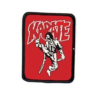 Red Karate with Sword Patch