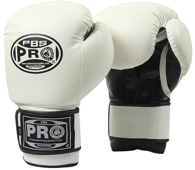 Pro Boxing® Youth Gloves - White/Black