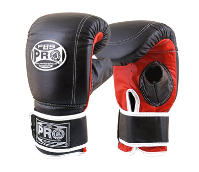 Pro Boxing® Classic Bag Gloves - Black/Red